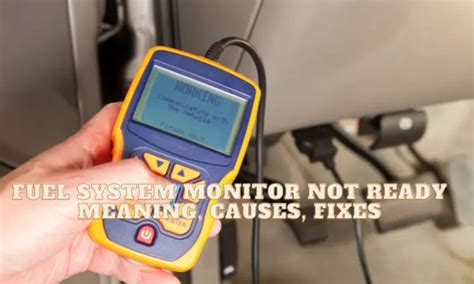 car gas monitor|automotive readiness monitor.